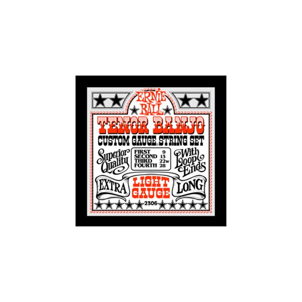Ernie Ball Tenor Banjo Strings 09-28