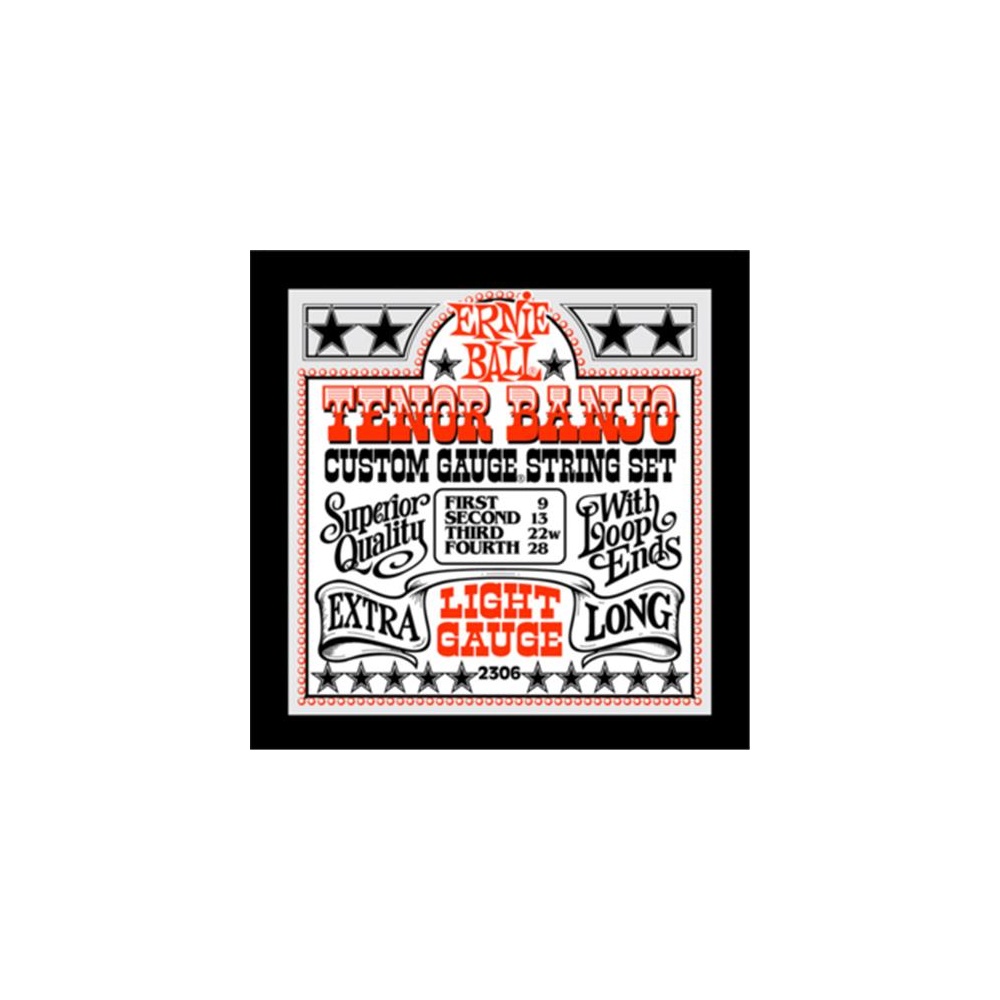 Ernie Ball Tenor Banjo Strings 09-28