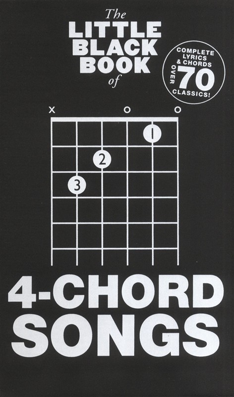 The Little Black Book Of 4 Chord Songs Trax Music Store