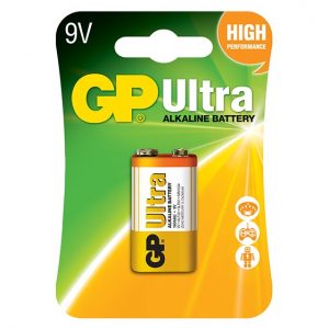 GP Ultra Alkaline Battery 9V