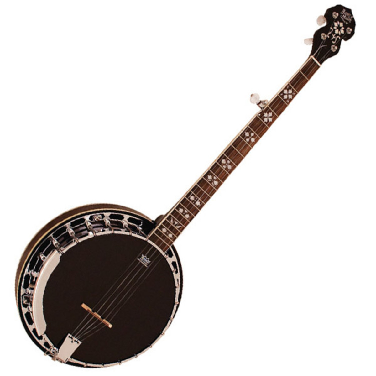 Barnes & Mullins BJ400 Rathbone 5 String Banjo with Black Remo Head