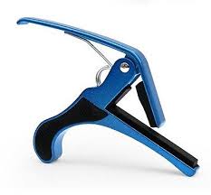 Trax Blue Guitar Capo