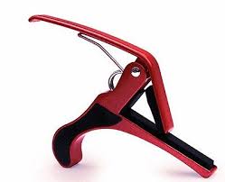 Trax Red Guitar Capo