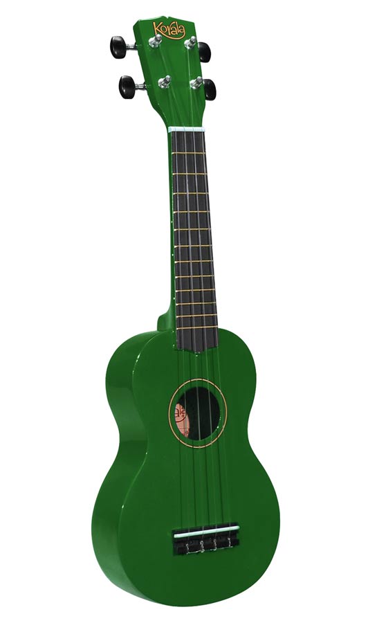 Korala Soprano Ukulele Green Trax Music Store