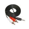 3.5 Stereo Jack to Twin RCA Cable 5 Metre 1