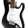 SX SE1 Strat Style Guitar Pack Black