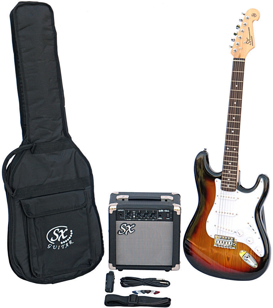 Sx shop sunburst guitar