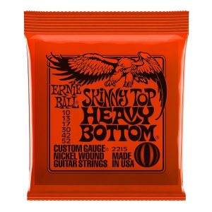 Ernie Ball Skinny Top Heavy Bottom 2215 Nickel Guitar Strings 10 - 52