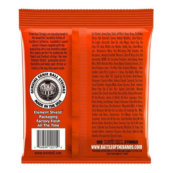 Ernie Ball Skinny Top Heavy Bottom 2215 Nickel Guitar Strings 10 - 52