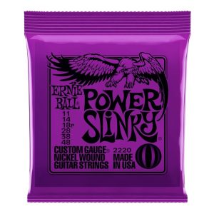 Ernie Ball Power Slinky 2220 Nickel Guitar Strings 11-48