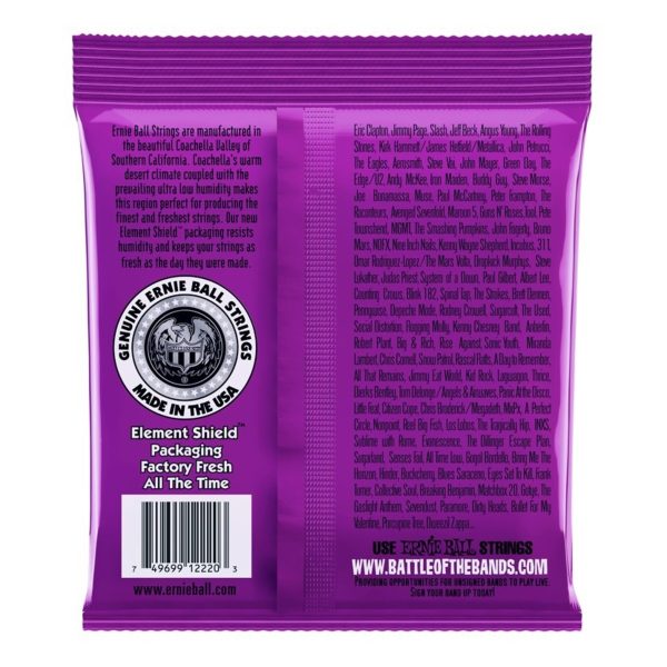 Ernie Ball Power Slinky 2220 Nickel Guitar Strings 11-48