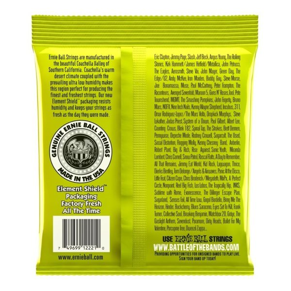 Ernie Ball Regular Slinky 2221 Nickel Guitar Strings 10-46