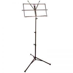 Pure Tone Music Stand with Case Black