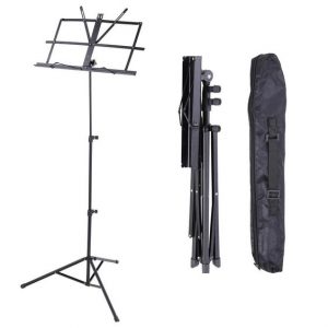 Music Stand & Carry Bag by Trax - Black