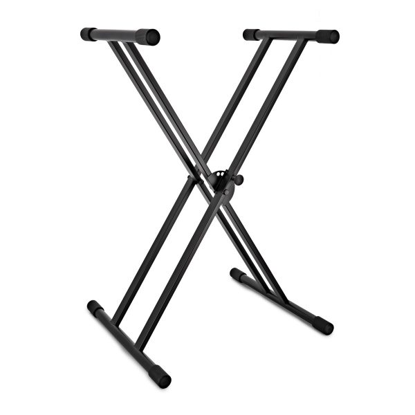 Trax Double X Braced Keyboard Stand