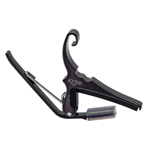 Kyser KG6BC Quick Change Capo Black Chrome