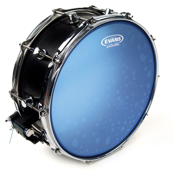 evans blue drum heads