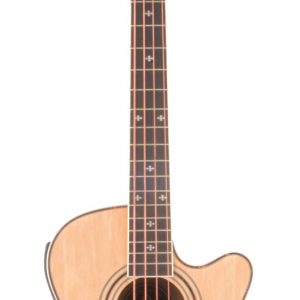 Chord CJB4CE Electro-acoustic Bass Guitar - Natural