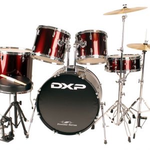 DXP P525T Star 5 Piece Drum Kit Wine Red