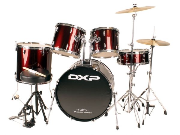 DXP P525T Star 5 Piece Drum Kit Wine Red