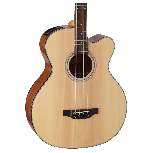 Takamine GB30CE Electro Acoustic Bass, Natural