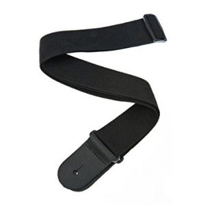 Trax Black Guitar Strap