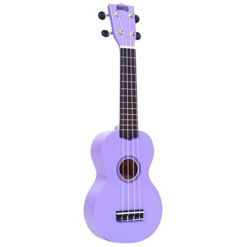 Mahalo Rainbow Soprano Ukulele with FREE bag Purple