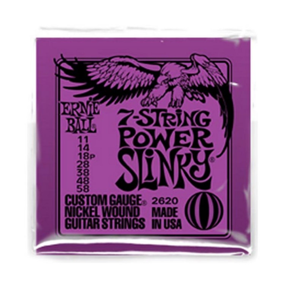 Ernie Ball Power Slinky 7 String 11-58
