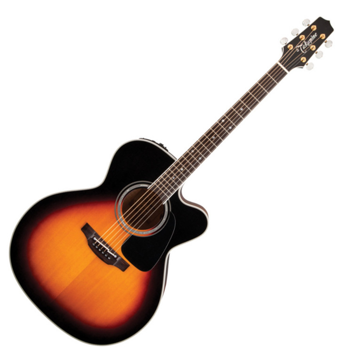 Takamine Pro Series P6JC Jumbo Cutaway Electro Acoustic Sunburst