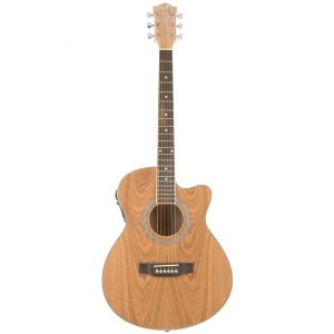 Chord N5PA Native Series Electro Acoustic Guitar, Piebald Ash