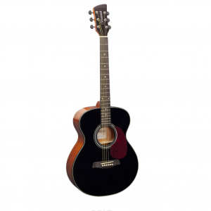 Brunswick BF200BK Folk Guitar Black