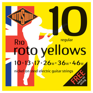 Rotosound RH10 Electric Guitar Strings 10-52