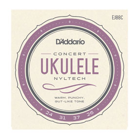 D'Addario EJ88C Nyltech Concert Ukulele strings