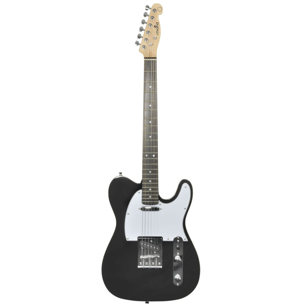 Chord CAL62 Telecaster Electric Guitar Black