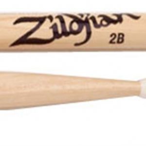 Zildjian 2BNN Hickory Nylon Tip Drumsticks
