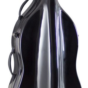 Hidersine Cello Case Fiberglass Black