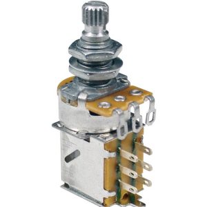 Alpha PP-250-B Ultra 250K Linear (Tone) Push-Pull Potentiometer