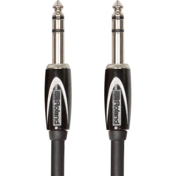 Roland Black Series Straight TRS Cable 10ft/3m