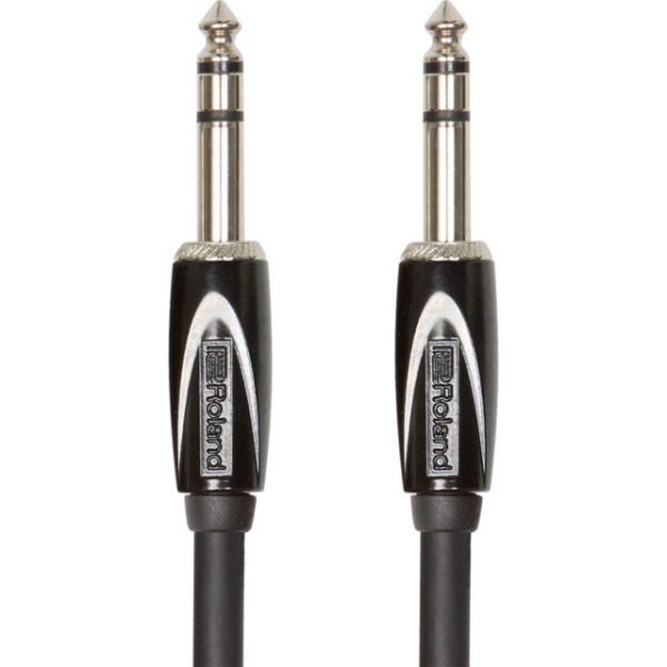 Roland Black Series Straight TRS Cable 10ft/3m