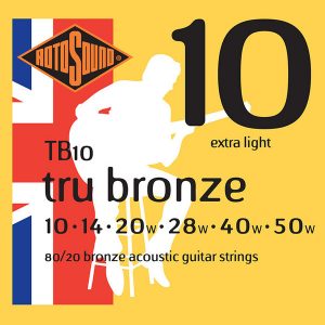 Rotosound TB10 Acoustic Guitar Strings 10-50
