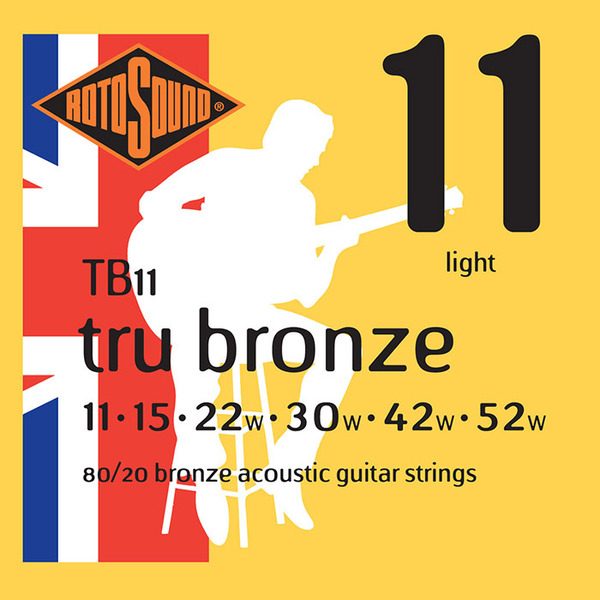 Rotosound TB11 Acoustic Guitar Strings 11-52