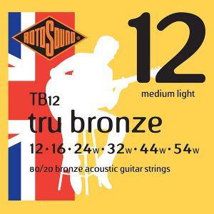 Rotosound TB12 Acoustic Guitar Strings 12-54