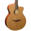 Faith FKVCD Naked Venus Electro Acoustic, Cedar/Mahogany Satin