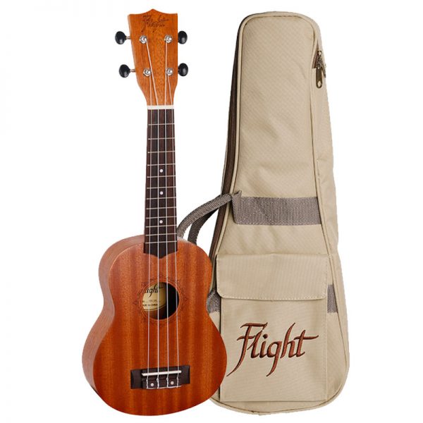 Flight NUS310 Soprano Ukulele w/GigBag