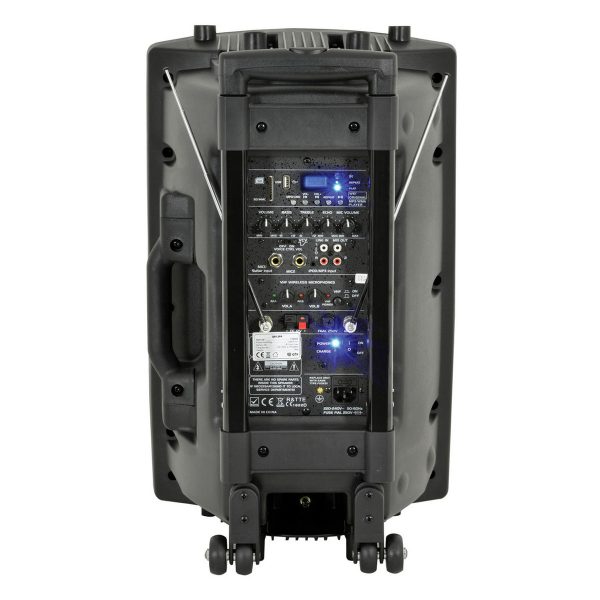 QTX QR15PA Portable PA System with Wireless Mics