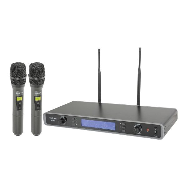 Citronic RU210H Dual Wireless Handheld Microphone System