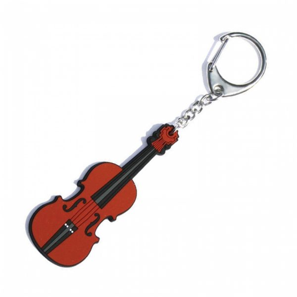 Hot House PVC Violin Keyring