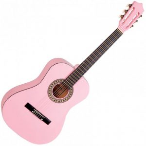 Falcon FL34 3/4 Size Classical Guitar, Pink