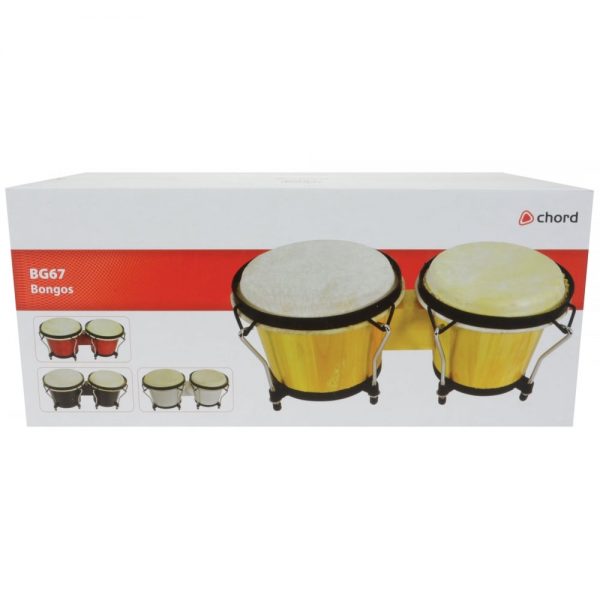 Chord BG67 Bongo Set | Red