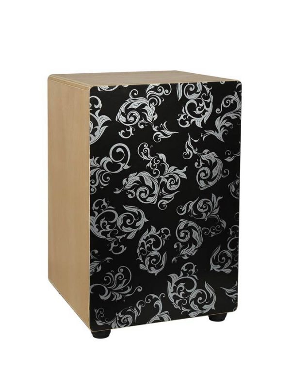 Hayman CAJ100BWF Cajon, Black with White Fractals